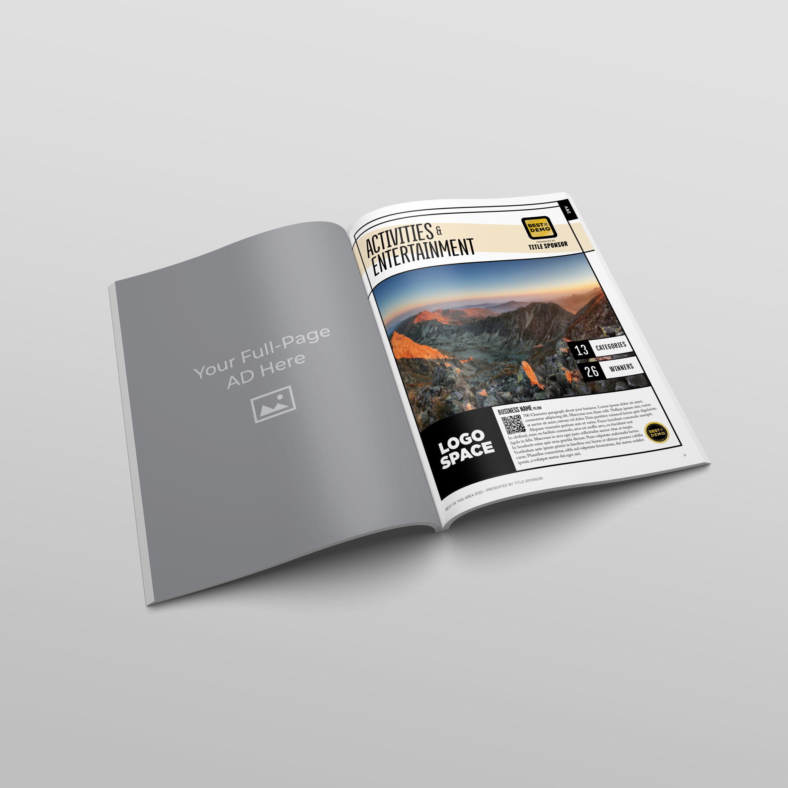 Full Page Adjacent – Main Category