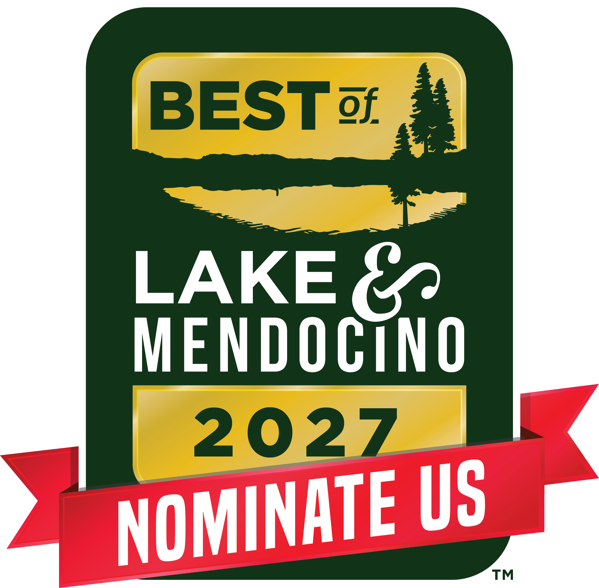 Best of Lake and Mendocino 2027 Nomination Badge